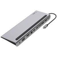 Belkin INC004btSGY USB-C dockingstation Geschikt voor merk (dockingstation): Universeel Geïntegreerde kaartlezer, USB-C Power Delivery