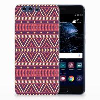 Huawei P10 Plus TPU bumper Aztec Paars - thumbnail