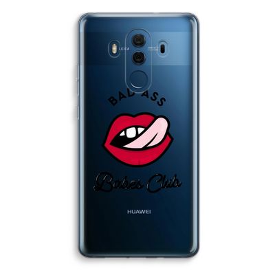 Badass Babes Club: Huawei Mate 10 Pro Transparant Hoesje