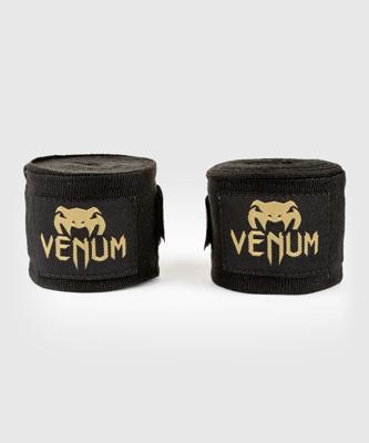Venum Kontact Boxing Handbeschermer Black/Gold 4m