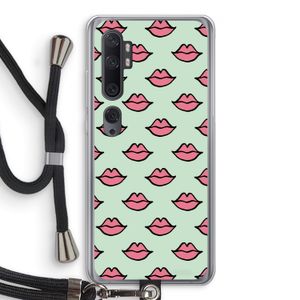 Lipjes: Xiaomi Mi Note 10 Transparant Hoesje met koord