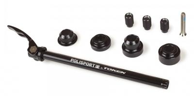 Polisport Steekas voor trailer 12mm - zwart