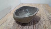 Flussstein Waschbecken RM250319, 43x36x15 cm