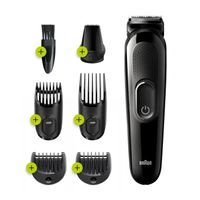 Braun Multigroomer MGK3225 baardtrimmer Batterij/Accu 13 2,1 cm Zwart - thumbnail