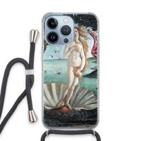 Birth Of Venus: iPhone 13 Pro Transparant Hoesje met koord