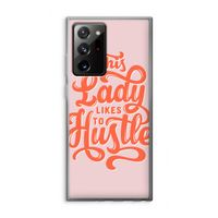 Hustle Lady: Samsung Galaxy Note 20 Ultra / Note 20 Ultra 5G Transparant Hoesje