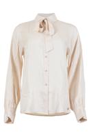 Maicazz Lilo Bow Wi25.20.006 Blouse Sand Maicazz Lilo Bow Wi25.20.006 Blouse Sand