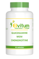 Elvitum Glucosamine MSM Chondroïtine Tabletten - thumbnail