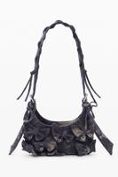 Middelgrote tas met katoenen strikken - MATERIAL FINISHES - U