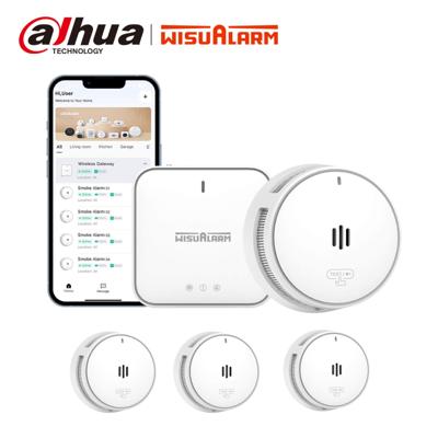 4PC Wisualarm Interlinked Smoke Detector and Gateway