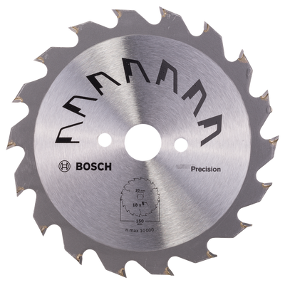 Bosch Accessoires Cirkelzaagblad Precision 150X2X20/16,T18 - 2609256852