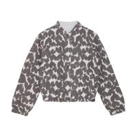 Reversible Fancy Jacket Charcoal Gray