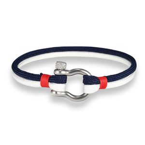 LGT Jewels Marine armband Navy Blue White