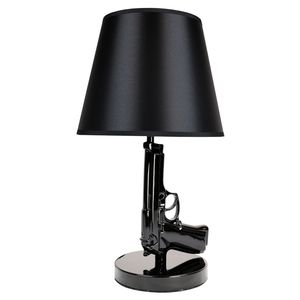 Tafellamp Beretta 9mm Gun Lamp Zwart