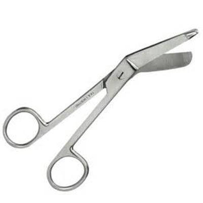Verbandschaar knievormig rvs