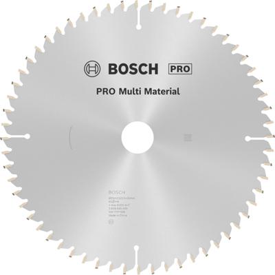 Bosch Accessoires Cirkelzaagblad Multi Material 254 x 30 x 3,2 mm, 60 1st - 2608640449