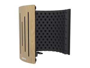 Vicoustic Flexi Screen Ultra MKII Natural Oak microfoon reflectiefilter