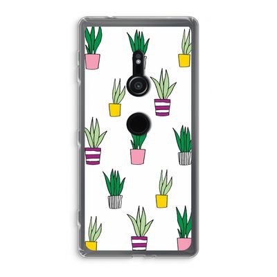 Sanseveria: Sony Xperia XZ2 Transparant Hoesje