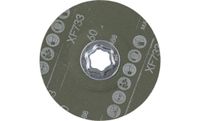 PFERD 64194106 Combiclick keramische korrel fiberschijf Ø 125 mm Co-Alu 60 voor zachte non-ferrometalen Diameter 125 mm - thumbnail