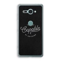 Capable: Sony Xperia XZ2 Compact Transparant Hoesje