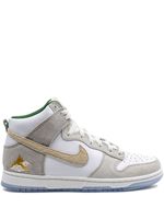 Nike baskets Dunk High en cuir - Blanc