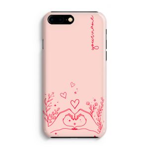 Love is in the air: Volledig Geprint iPhone 7 Plus Hoesje