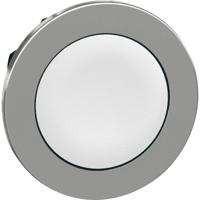 Schneider Electric ZB4FA1 ZB4FA1 Plat, Terugstelbaar (Ø) 30.5 mm Zonder markering Chroom, Wit 1 stuk(s)