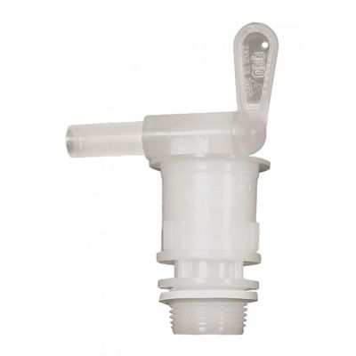 aftapkraan wit vr drankvat rond 30-210 l