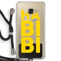 Habibi Majorelle : Samsung Galaxy A3 (2016) Transparant Hoesje met koord