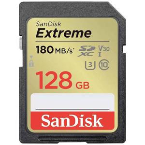 SanDisk Extreme PLUS SDXC-kaart 128 GB UHS-I Schokbestendig, Waterdicht