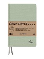 Notitieboek aurora ocean a5 192blz lijn 80gr groen