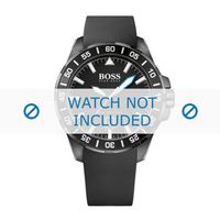 Horlogeband Hugo Boss HB-271-1-96-2805-HB1513229 Rubber Zwart 22mm - thumbnail