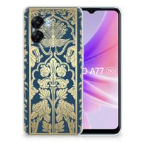 OPPO A77 | A57 5G | TPU Case | Beige Flowers