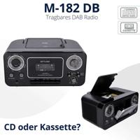 Radio met cassettespeler Muse M182RDC