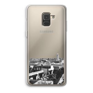 Marrakech Skyline : Samsung Galaxy A8 (2018) Transparant Hoesje