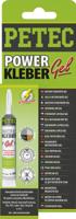 PETEC universele lijm "power kleber gel " univ. adhesive 20g sb tube