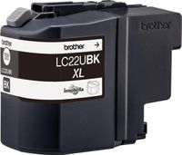 Brother LC-22UBK inktcartridge Origineel Hoog (XL) rendement Zwart - thumbnail