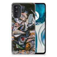 Motorola Moto G52/G82 | Siliconen hoesje | met foto Badges
