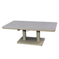 Sedalia verstelbare lounge tafel sunny creme - Oosterik home