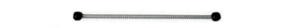 U-rope Zeilbinder 30 Cm, Zwarte Ballen Default