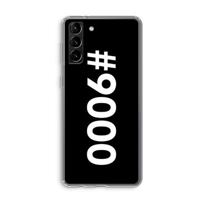 #9000: Samsung Galaxy S21 Plus Transparant Hoesje