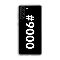 #9000: Samsung Galaxy S21 Plus Transparant Hoesje