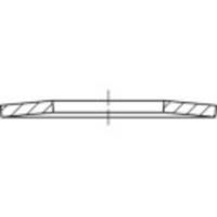 TOOLCRAFT TO-5362077 Schijfveren 20 mm DIN 2093 RVS 200 stuk(s) - thumbnail