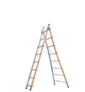Little Jumbo Reformladder 2x10 met uitgebogen bomen - 1201252010