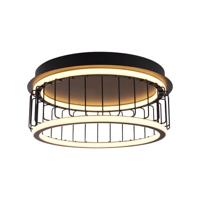 Searchlight Led plafondlampCircolo Ø 40cm - 54215-1BK