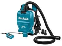 Makita rugstofzuiger 2x18v naked