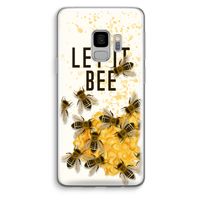 Let it bee: Samsung Galaxy S9 Transparant Hoesje