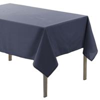 Tafelkleed - grijs - 140 x 240 cm - polyester stof - rechthoekig - binnen - tafellaken Tafelkleed - grijs - 140 x 240 cm - polyester stof - rechthoekig - binnen - tafellaken