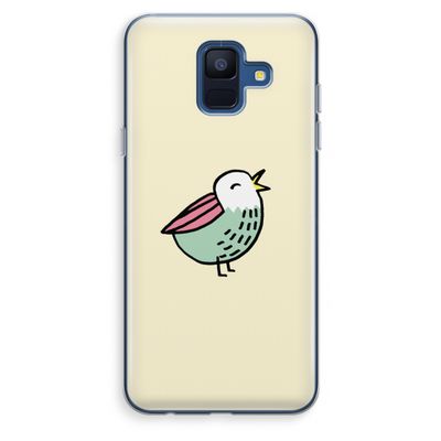 Birdy: Samsung Galaxy A6 (2018) Transparant Hoesje