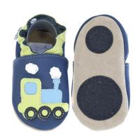 Hobea babyslofjes extra antislip Eisenbahn-26-27